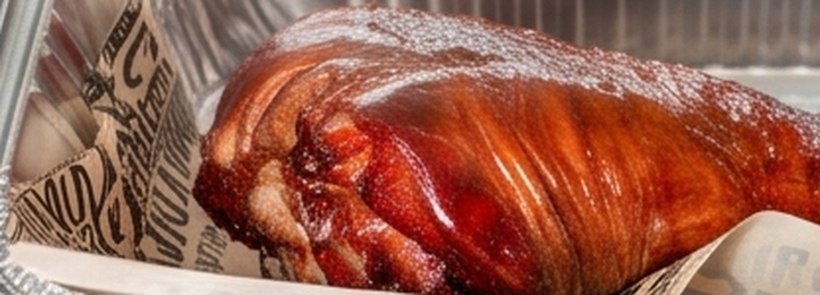 Stuffed smoked turkey leg